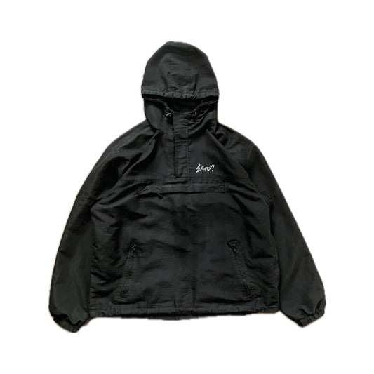 Vento Pullover Windbreaker (Black)